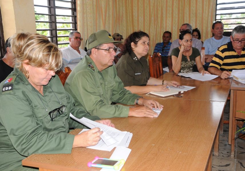 sancti spiritus, consejo de defensa, huracan matthew