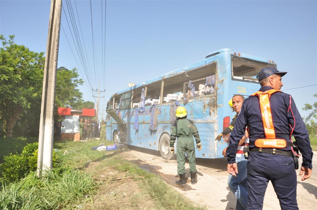 En 57 se incrementó el número de accidentes del tránsito en Sancti Spíritus durante los primeros diez meses de 2016.