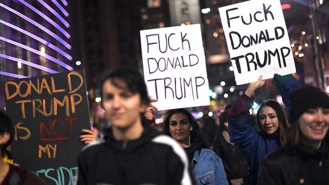 Nuevamente se repitieron las protestas en varias importantes ciudades de Estados Unidos. 
