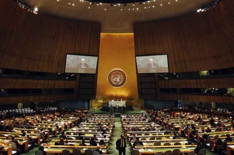 El libro de condolencias estará abierto hasta el 4 de diciembre en la sede de la Misión de Cuba ante la ONU. (Foto: PL)