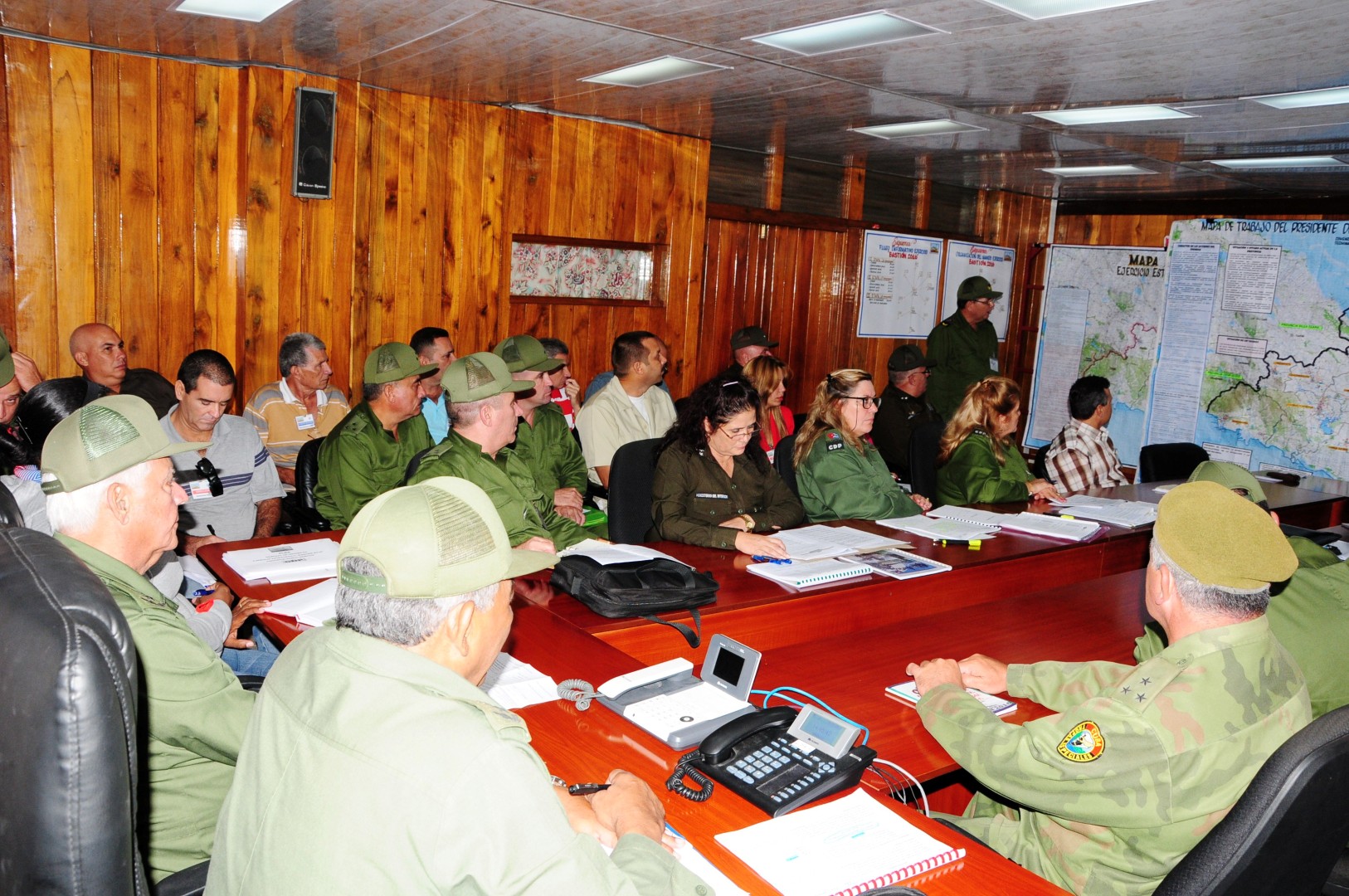 sancti spiritus, ejercicio estratefico bastion 2016, bastion 2016