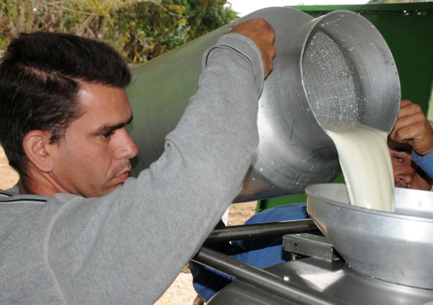 sancti spiritus, acopio de leche, campesinos, ganaderia