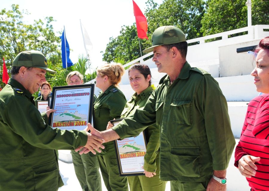 sancti spiritus, dia de la defensa, bastion 2016, far