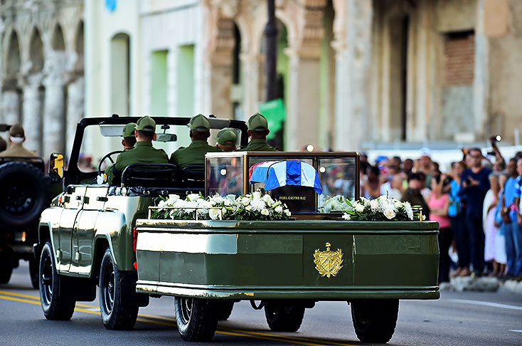 cuba, fidel castro, caravana de la libertad, cenizas de fidel, comandante en jefe, santiago de cuba