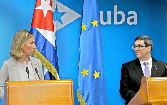 Cuba y la UE comenzaron el proceso de ne­gociaciones de este acuerdo en abril del 2014. (Foto: Granma)