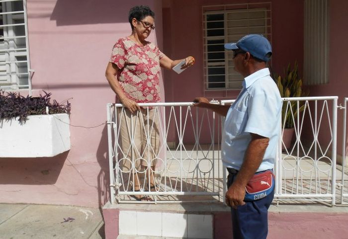 sancti spiritus, correos, bultos,distribucion de la prensa