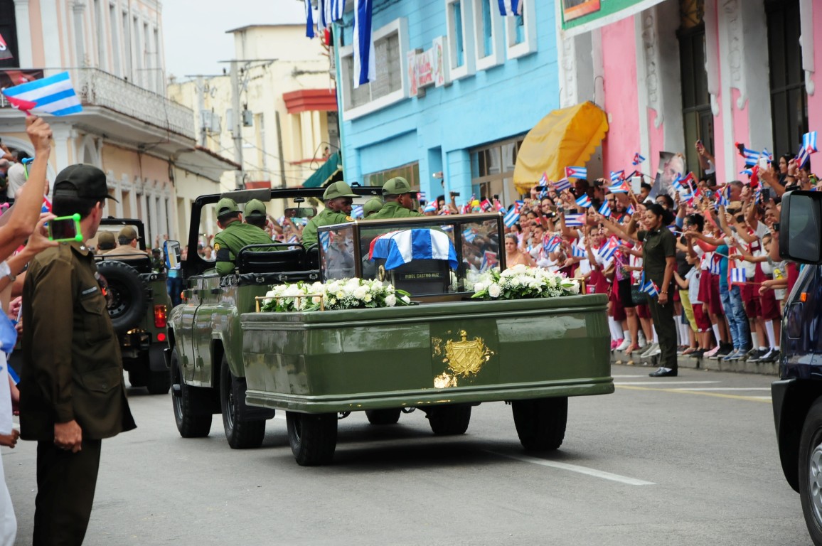 sancti spiritus, fidel castro, caravana de la libertad, cenizas de fidel, comandante en jefe