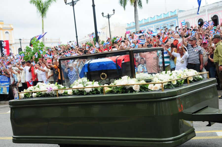 sancti spiritus, fidel castro, caravana de la libertad, cenizas de fidel, comandante en jefe