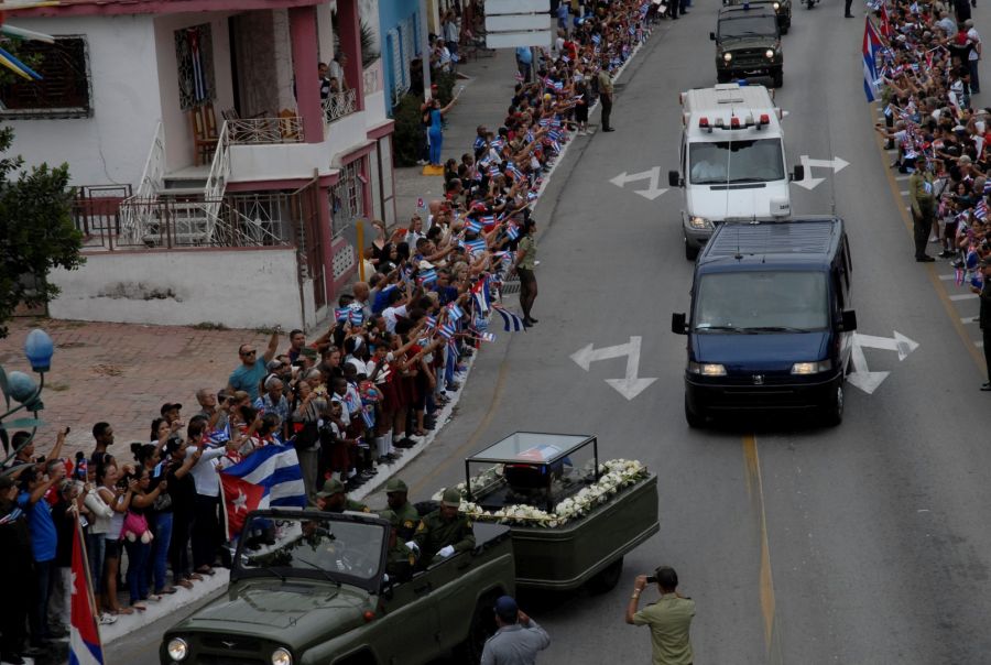 sancti spiritus, fidel castro, caravana de la libertad, cenizas de fidel, comandante en jefe