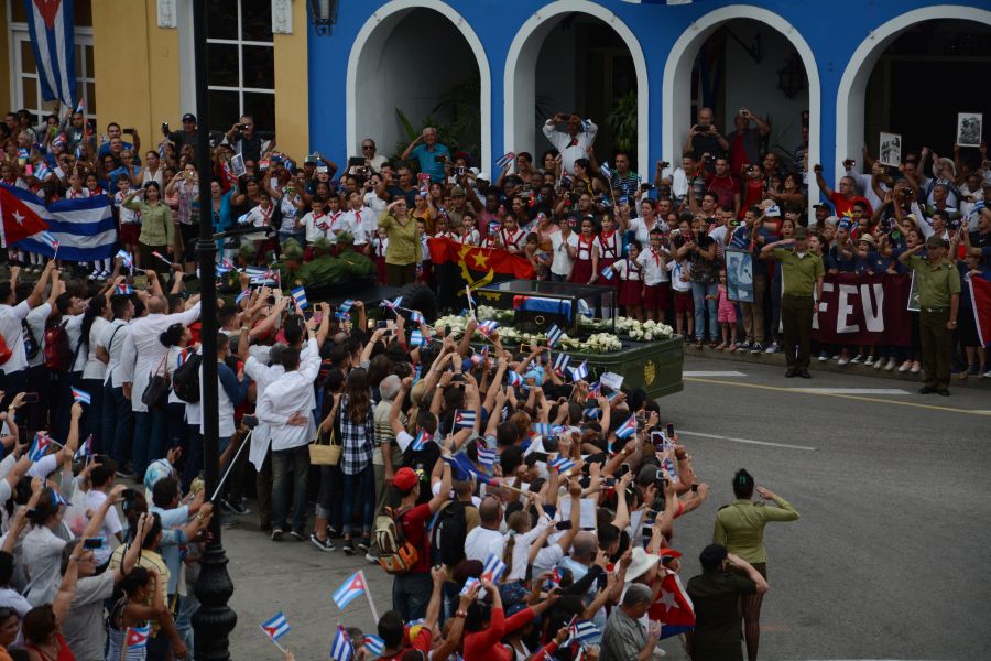 sancti spiritus, fidel castro ruz, comandante en jefe fidel castro, parque serafin sanchez Valdivia, cenizas de Fidel, caravana de la libertad