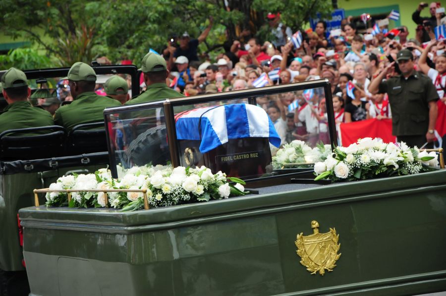 sancti spiritus, fidel castro, tributo a fidel en sancti spiritus, comandante en jefe, cenizas de fidel, lider de la revolucion cubana