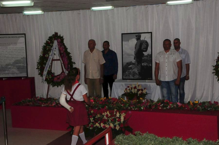 sancti spiritus, tributo a fidel castro en sancti spiritus, comandante en jefe fidel castro, revolucion cubana,