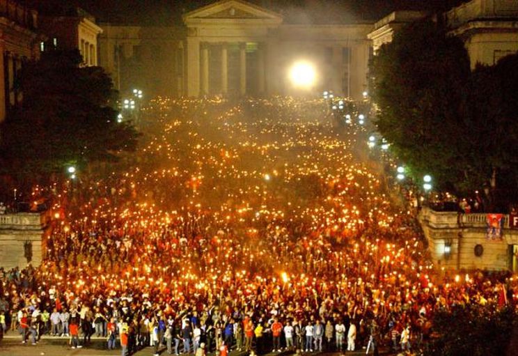 cuba, marcha de las antorchas, jose marti