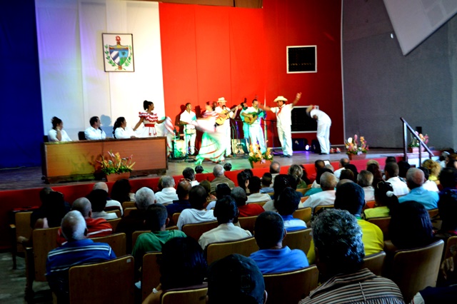 En Asamblea Solemne del Poder Popular se recordó la fundación de la ciudad. (Foto: Carlos Luis Sotolongo/ Escambray)