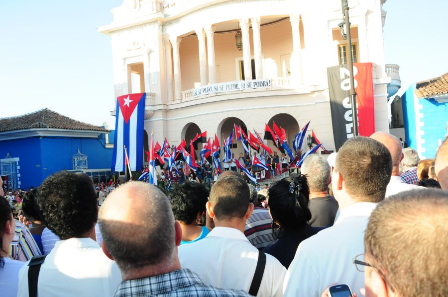 sancti spiritus, caravana de la libertad, fidel castro, ejercito rebelde, revolucion cubana