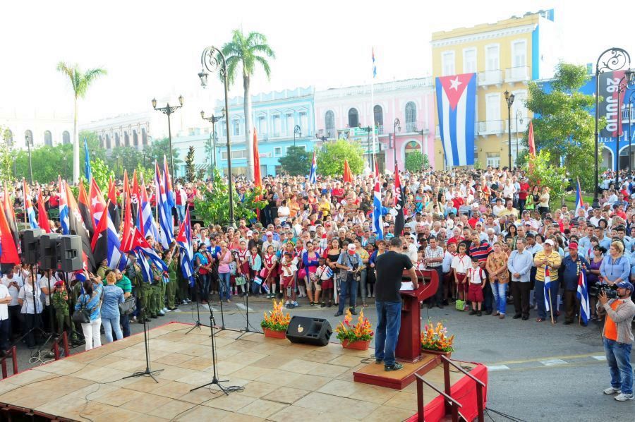 sancti spiritus, caravana de la libertad, fidel castro, ejercito rebelde, revolucion cubana