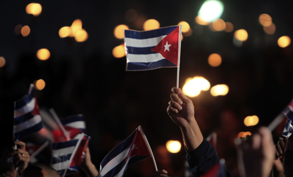 Marcha de las Antorchasen La Habana. (Foto: Cubadebate)