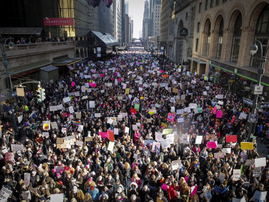 estados unidos, donal trump, mujeres, protestas