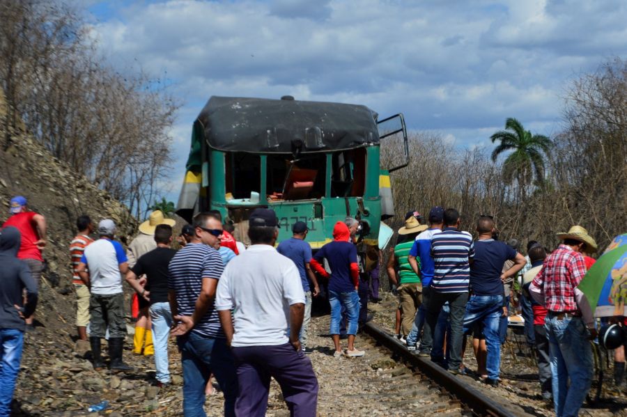 Accidente, ferrocarril, accidente ferroviario, hospital provincial camilo cienfuegos