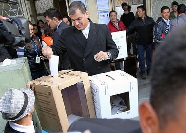 ecuador, elecciones en ecuador, rafael correa