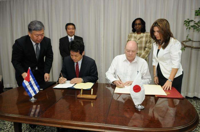 Cuba, Japón, Comercio exterior