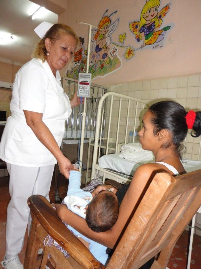 sancti spiritus, trinidad, enfermera, pediatria, salud publica