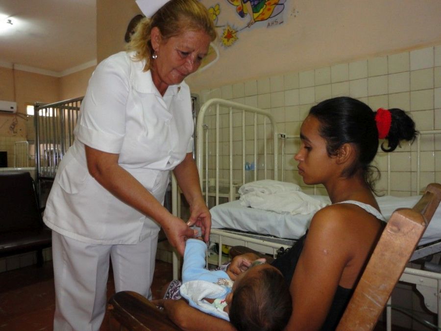 sancti spiritus, trinidad, enfermera, pediatria, salud publica