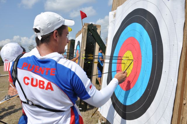 tiro con arco, Sancti Spíritus, Cuba, Adrián Puente