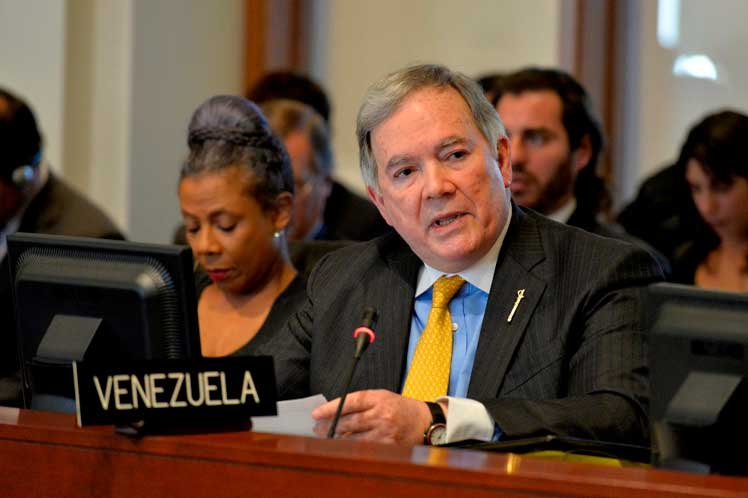 Roy Chaderton, Venezuela, OEA