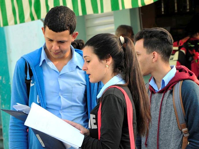 sancti spiritus, preuniversitarios, pruebas de ingreso