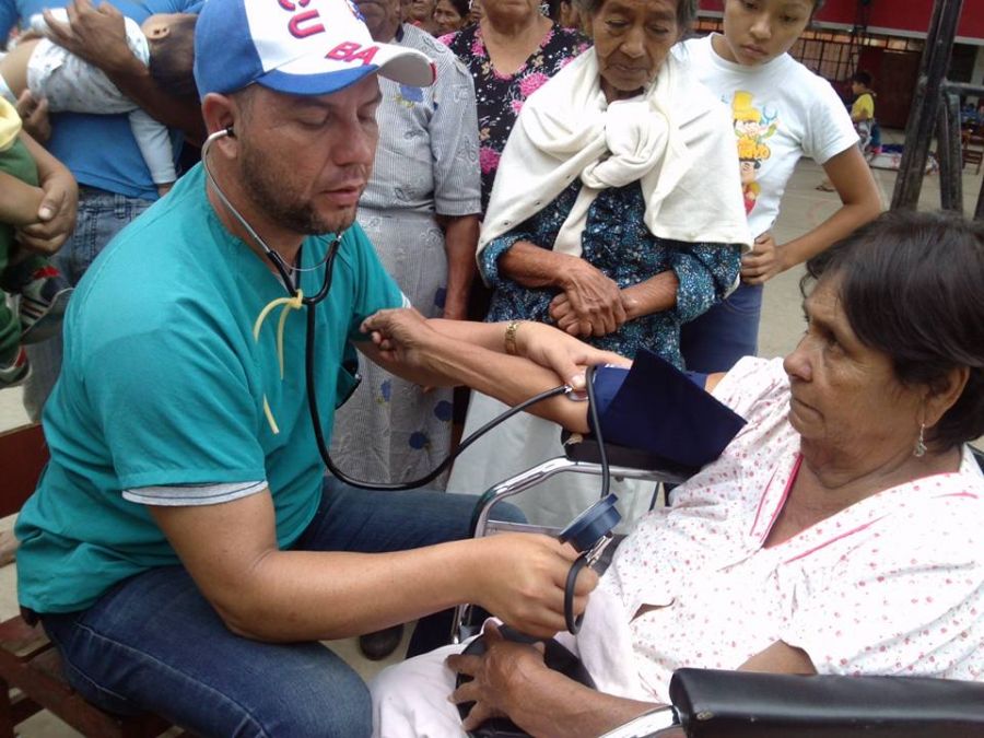 cuba, peru, medicos cubanos, contingente henry reeve, intensas lluvias