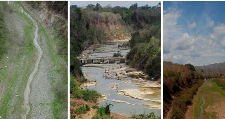 sancti spiritus, embalses espirituanos, sequia, presas, rio zaza