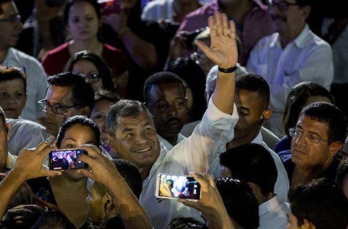 cuba, rafael correa, ecuador