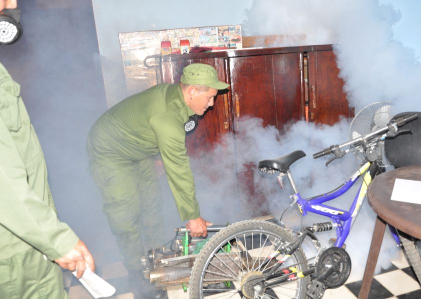 Sancti Spíritus, fumigación, campaña, FAR, antivectoriales, mosquito