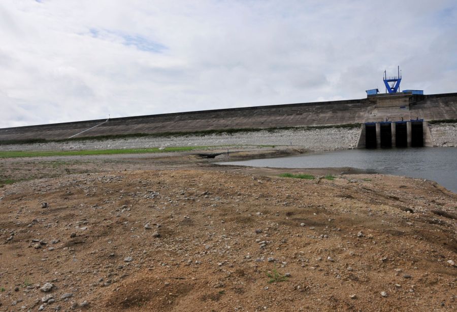 sancti spiritus, presa zaza, sequia, recursos hidraulicos, embalses espirituanos