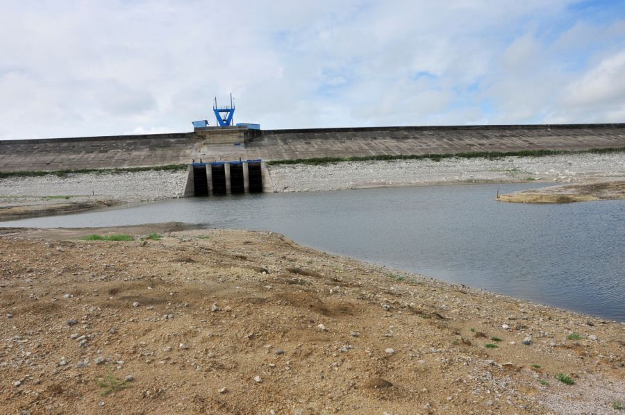 sancti spiritus, presa zaza, sequia, recursos hidraulicos, embalses espirituanos