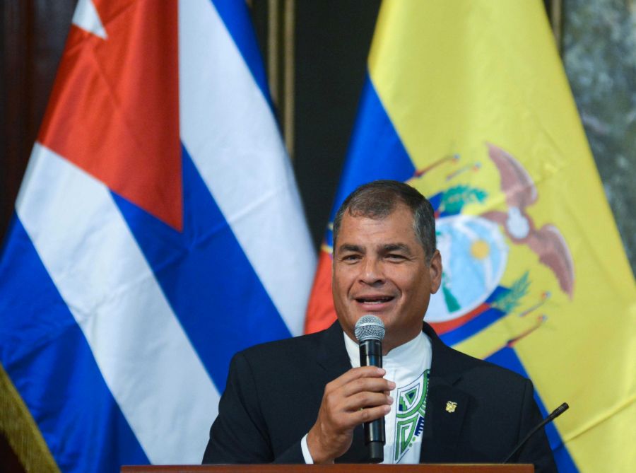 cuba, ecuador, rafael correa, universidad de la habana, honoris causa