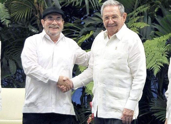 cuba, raul castro, colombia paz, farc-ep