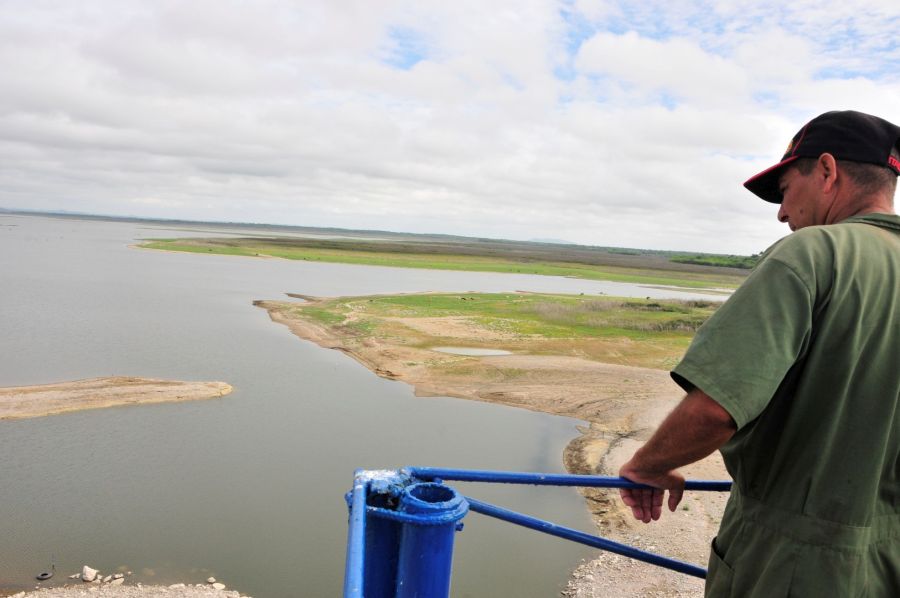 sancti spiritus, sequia, embalses espirituanos, presa zaza, recursos hidraulicos, presas