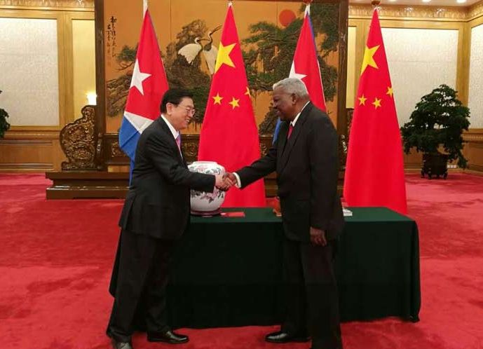 cuba, china, esteban lazo, parlamento cubano