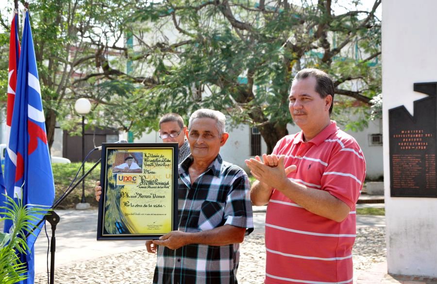 sancti spiritus, periodistas, union de periodistas de cuba, upec, periodico escambray, luis herrera