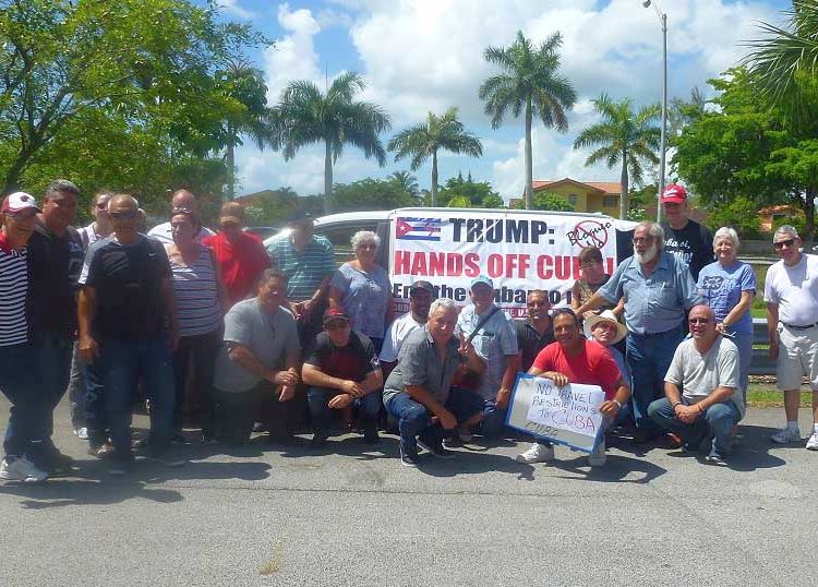 Cuba, EE.UU., bloqueo, Miami. caravana, Alianza Martiana