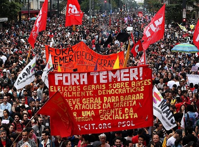 Brasil, Michel Temer, rechazo