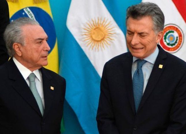 venezuela, mauricio macre, michel temer, mercosur, nicolas maduro