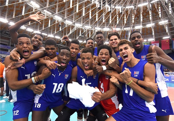 Cuba voleibol sub 21 periódico Escambray