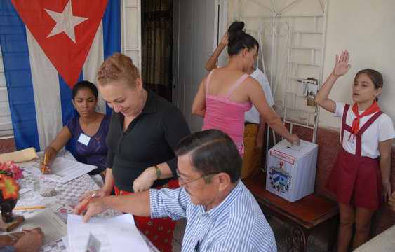 Resultado de imagen para maquinaria electoral cuba