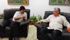 Cuba, Bolivia, Evo Morales, Miguel Díaz-Canel