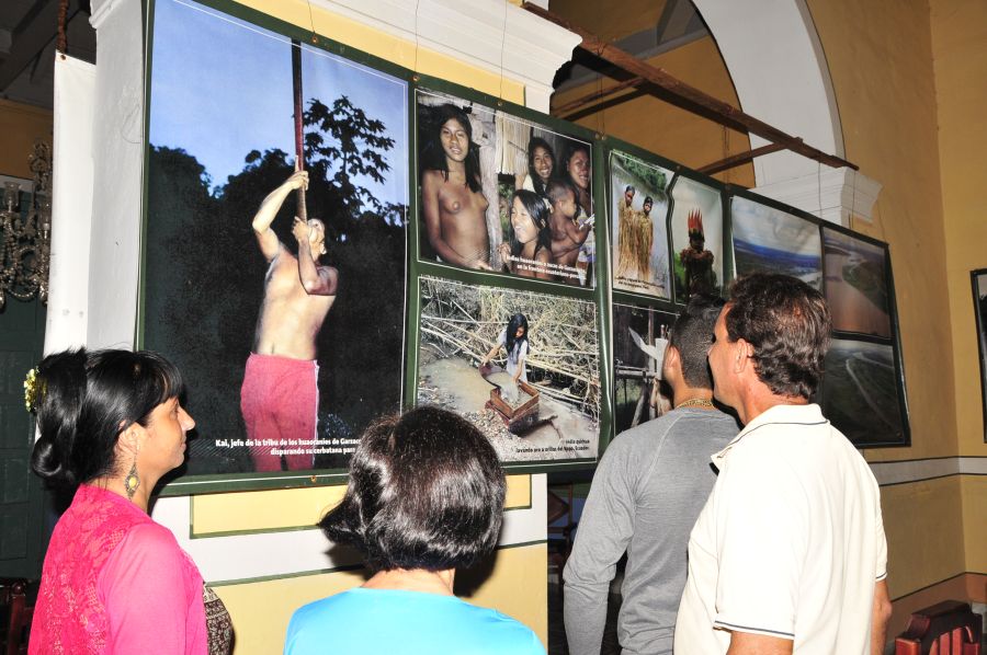 sancti spiritus, exposicion, fotografias, amazonas, fundacion antonio nuñez jimenez, fundacion naturaleza y el hombre