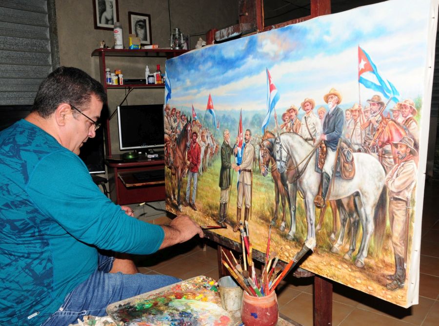 sancti spiritus, pintura, serafin sanchez, taguasco