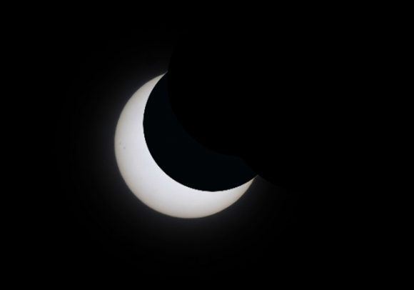 eclipse, sol, La Habana, Cuba